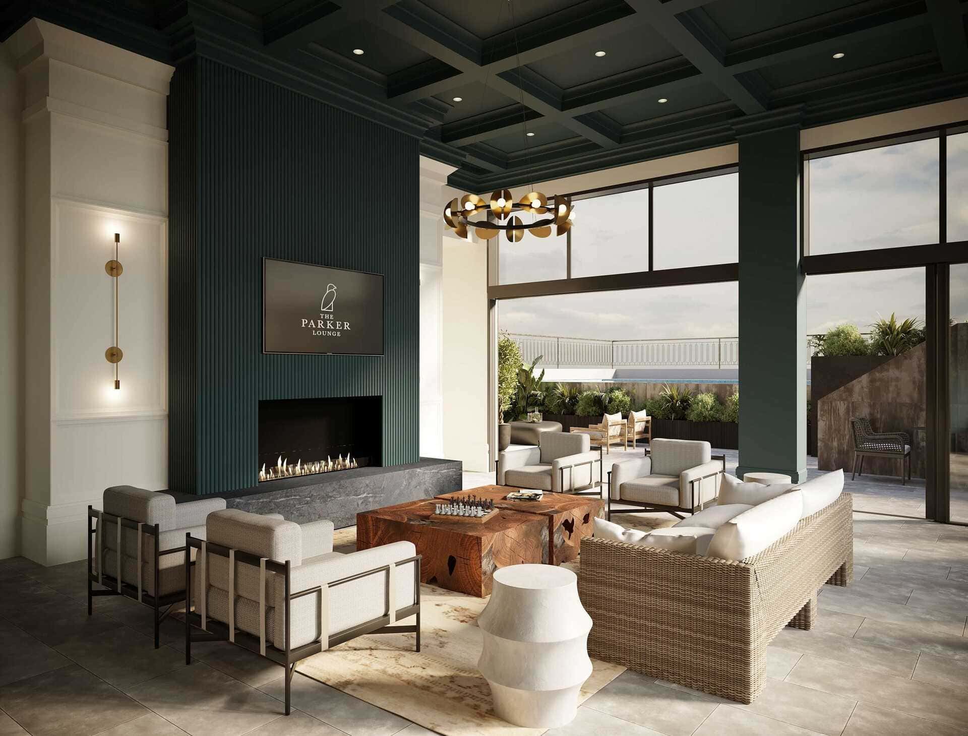 Pool and Lounge Area – 3D Visualization Showcase | Rendler Studio